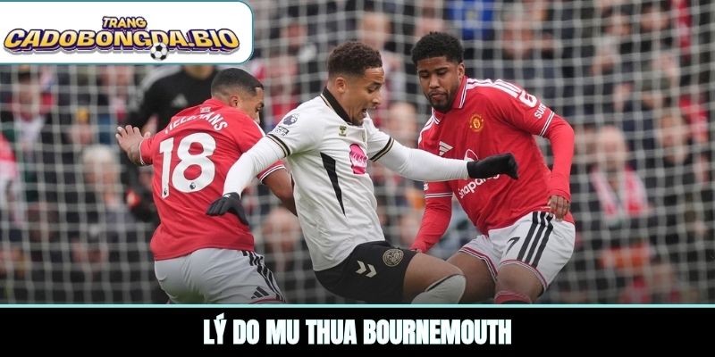 Lý do MU thua Bournemouth